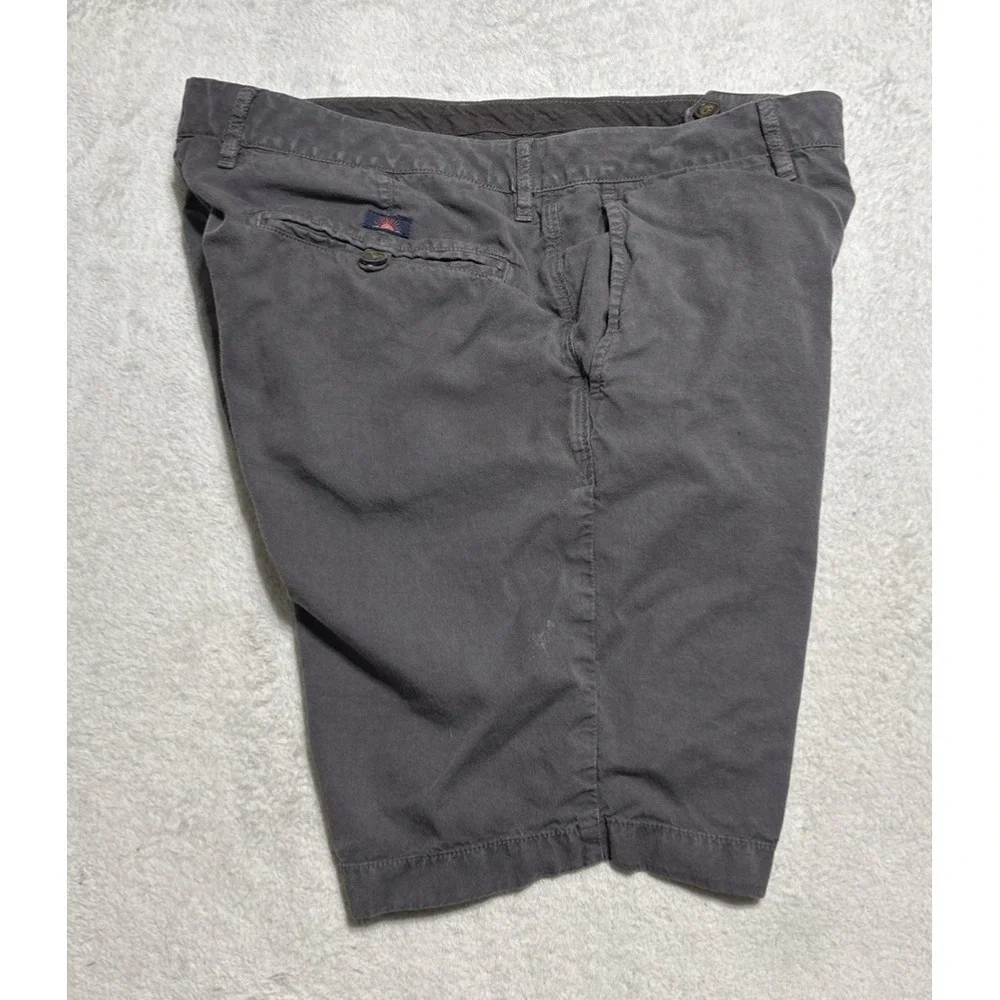 Faherty Shorts Men's Size 30 Gray Flat‎ Front Chino